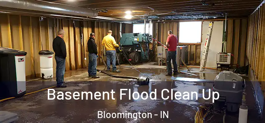  Basement Flood Clean Up Bloomington - IN
