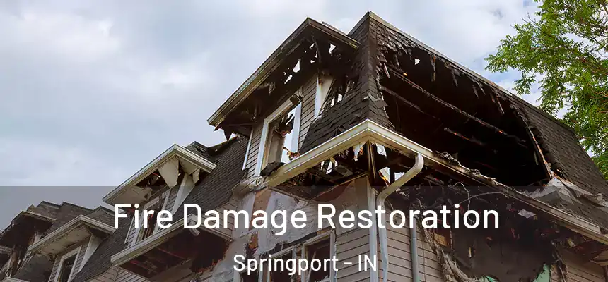 Fire Damage Restoration Springport - IN