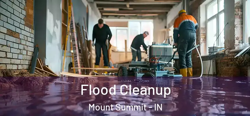  Flood Cleanup Mount Summit - IN