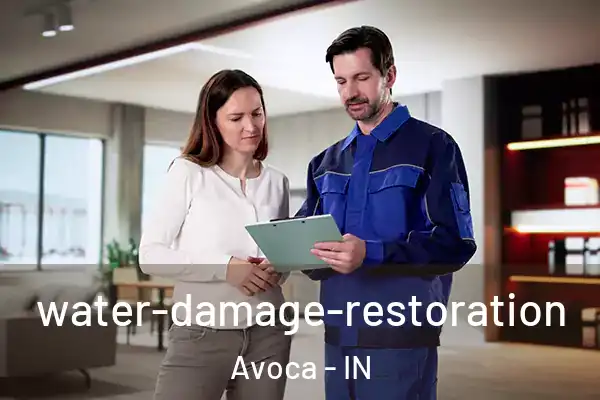 water-damage-restoration Avoca - IN