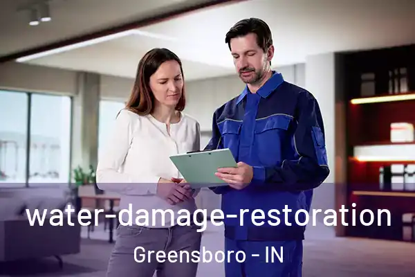 water-damage-restoration Greensboro - IN
