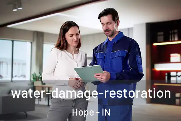  water-damage-restoration Hope - IN