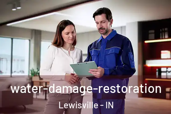 water-damage-restoration Lewisville - IN