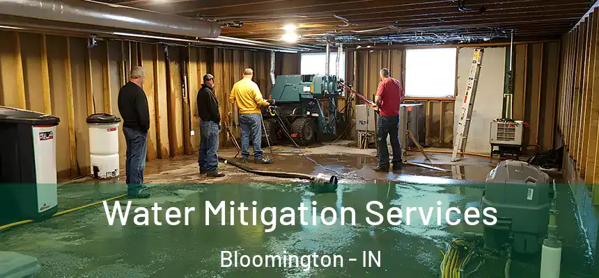 Water Mitigation Services Bloomington - IN