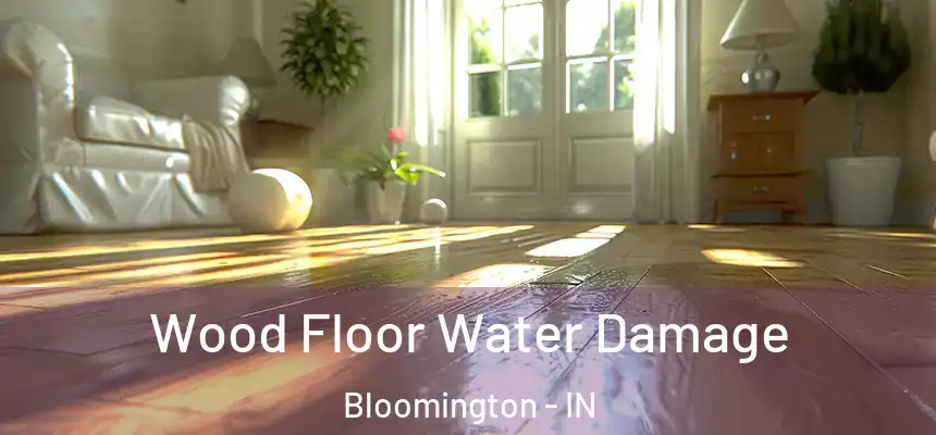  Wood Floor Water Damage Bloomington - IN